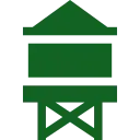 Automatic water controller icon representing over 5000 installations preventing water wastage